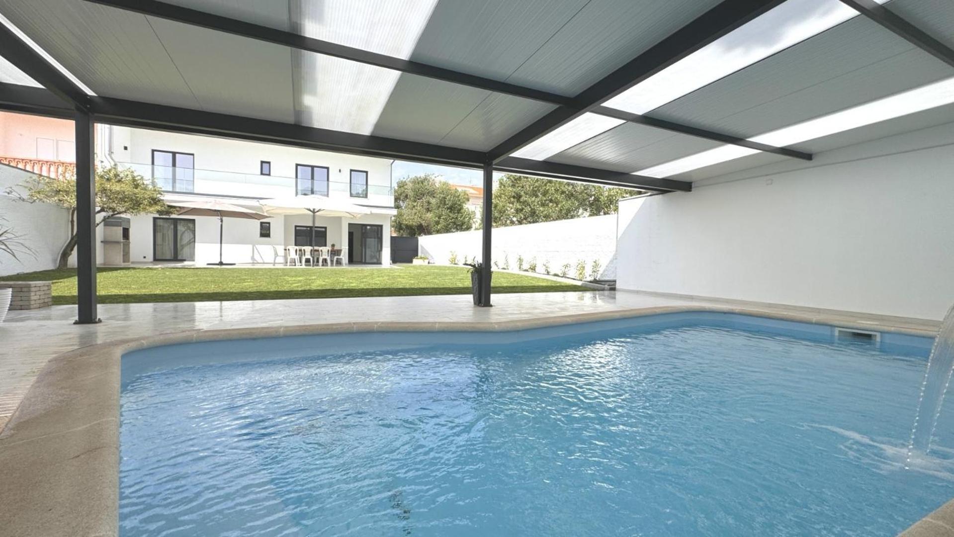 Casa Da Praia, Piscina A Sal, Aquecida E Coberta -Praia Da Barra 外观 照片